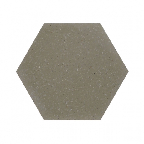 Bông Terrazzo lục giác trơn TH2-S873